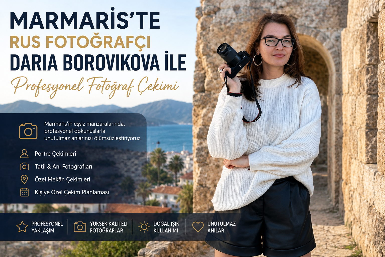Marmaris Kişiye Özel Fotoğraf Çekimi